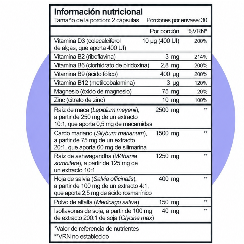 Capsulas Anti-Menopausia