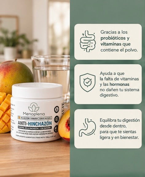 Polvo anti-hinchazón