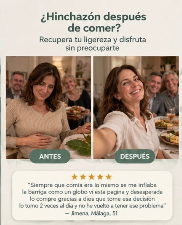 Polvo anti-hinchazón