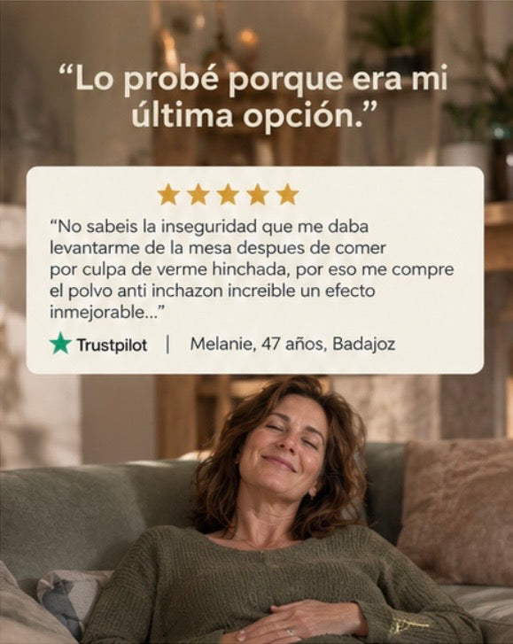 Polvo anti-hinchazón