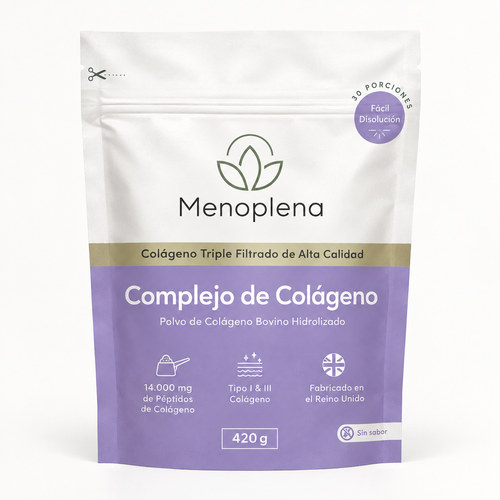 Colágeno + Proteína para la Menopausia · 420 g (30 tomas)